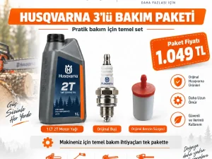 Husqvarna 3’lü Bakım Paketi