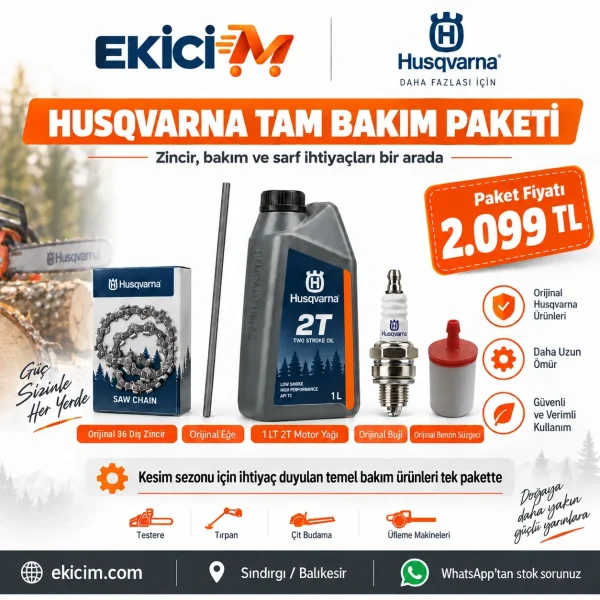 Husqvarna Tam Bakım Paketi
